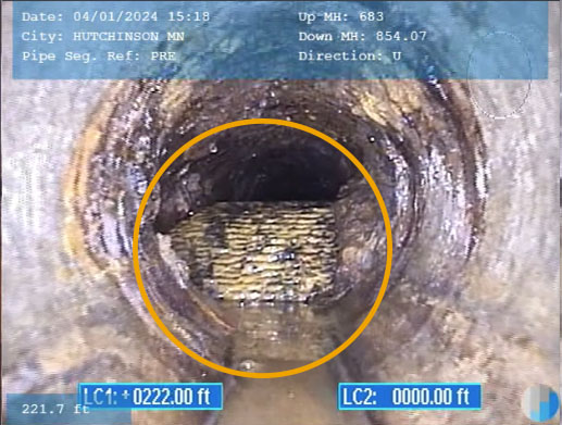 before-cross-bore-cut-patch-iowa